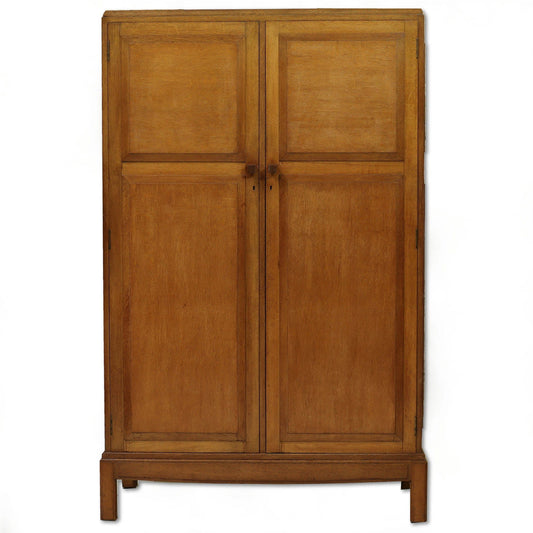 Brynmawr Furniture Company Arts & Crafts Cotswold School Oak Wardrobe 1930