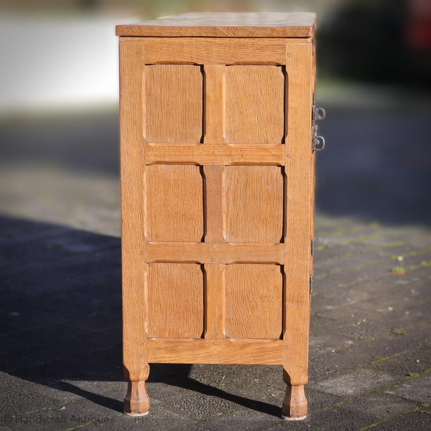 Arts & Crafts Yorkshire School English Oak Dresser c. 1970.
