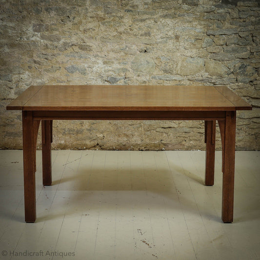 Stickley Furniture Arts & Crafts Mission School Oak Dining Table