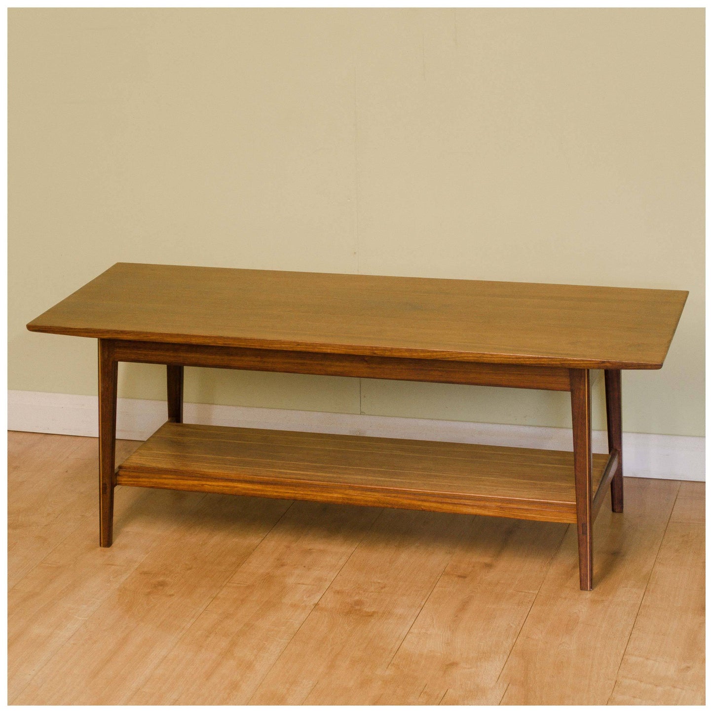 Edward Barnsley Arts & Crafts Sycamore and Holly Wood Inlaid Coffee Table 1951