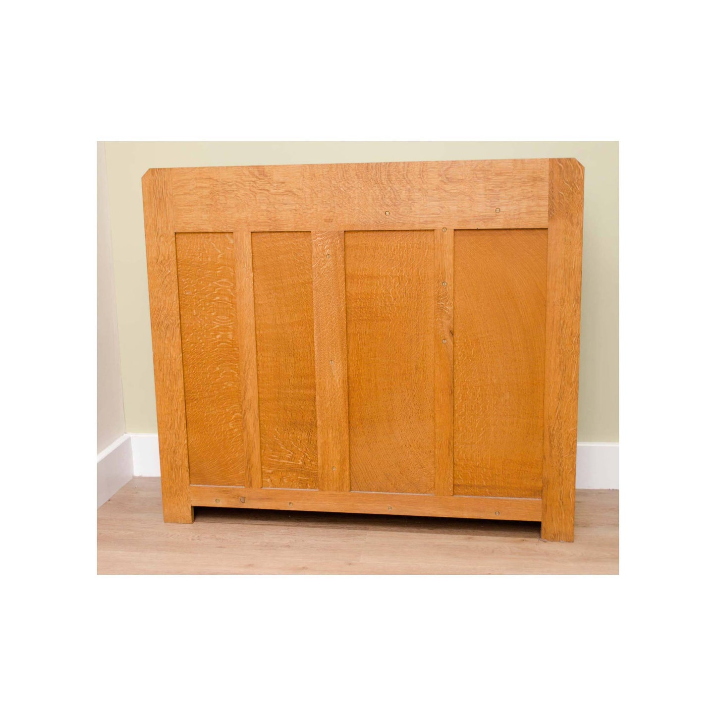 Garry Olson Gary Olson Arts Crafts Solid Oak Hall Stick Umbrella Stand with Storage