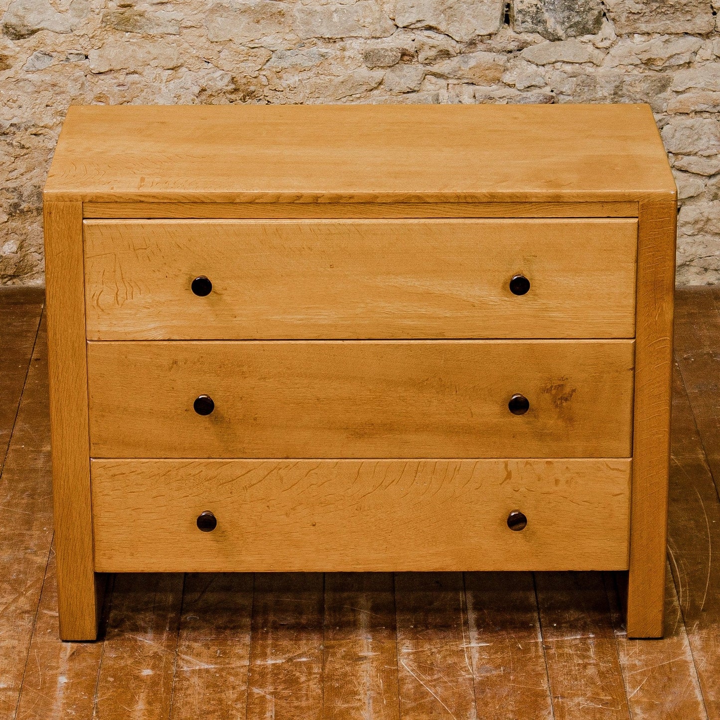 Gordon Russell Arts & Crafts Cotswold School English Oak Chest of Drawers c. 1935