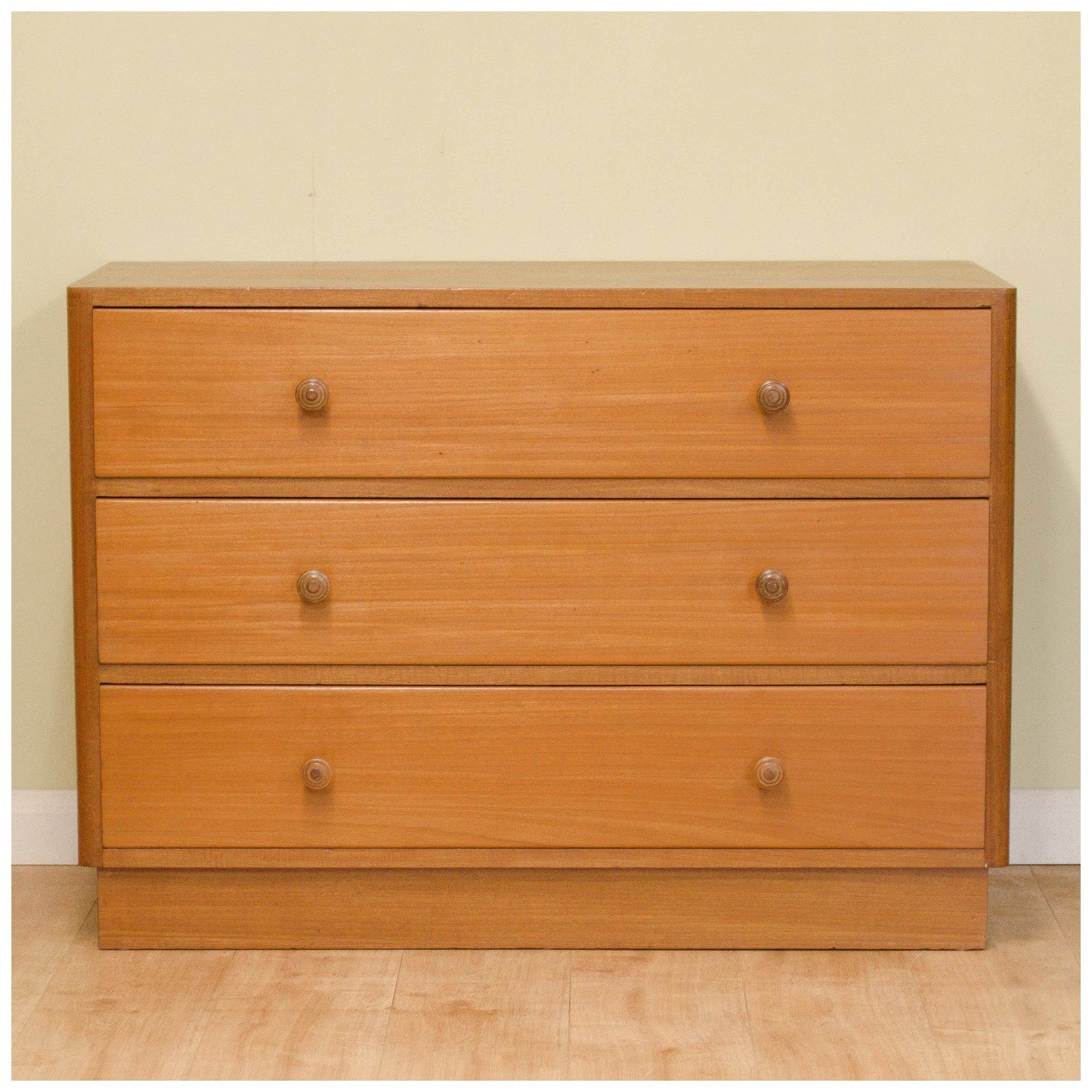 Gordon Russell Cotswold School Arts Crafts Walnut Chest of Drawers