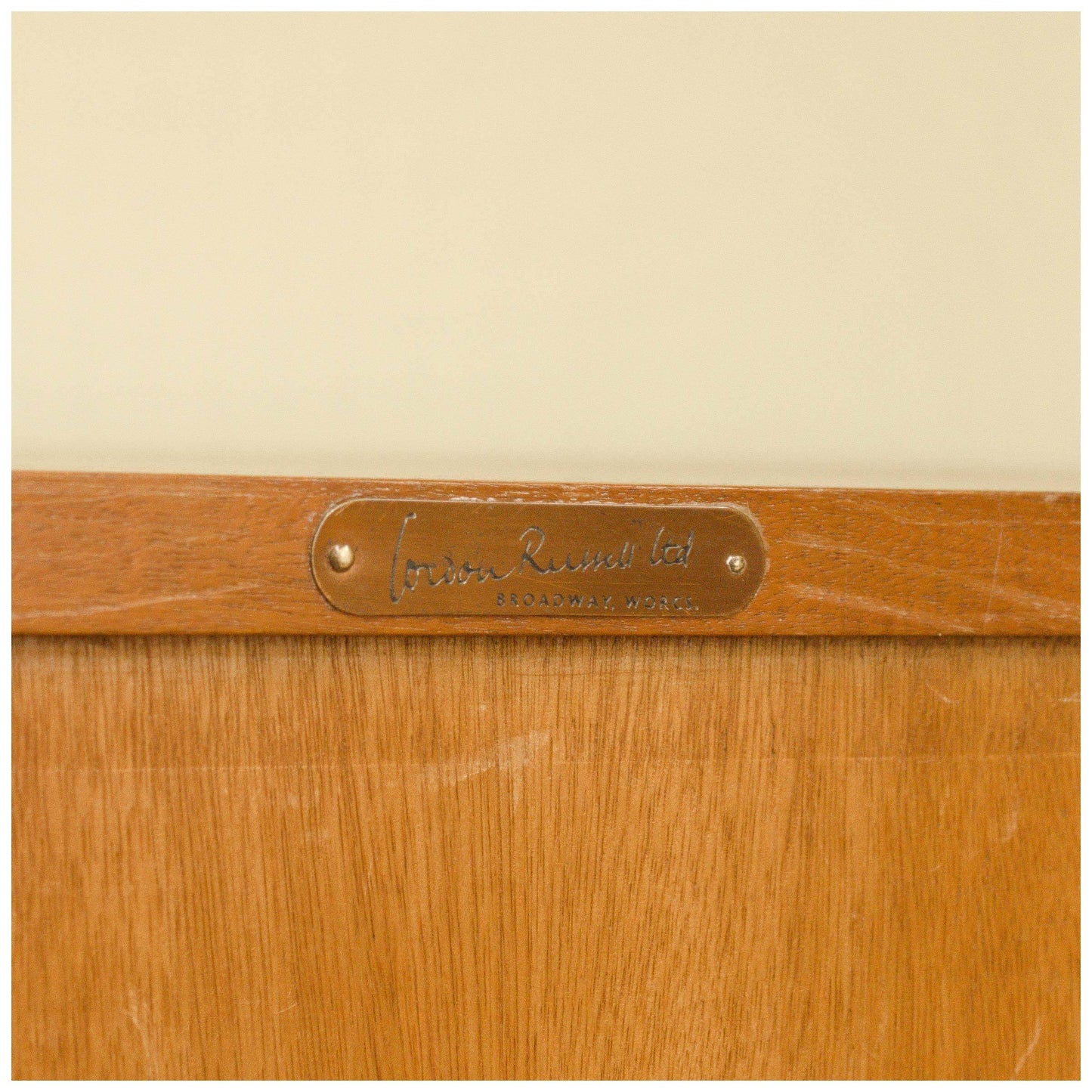Gordon Russell Cotswold School Arts Crafts Walnut Chest of Drawers