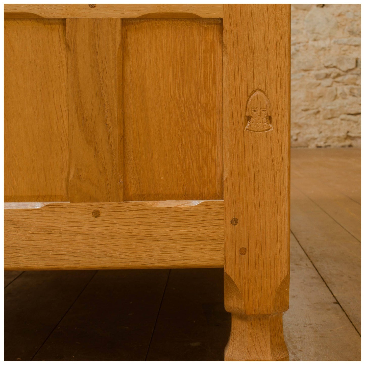 Horace 'Knightman' Knight Arts & Crafts Yorkshire School English Oak Dresser