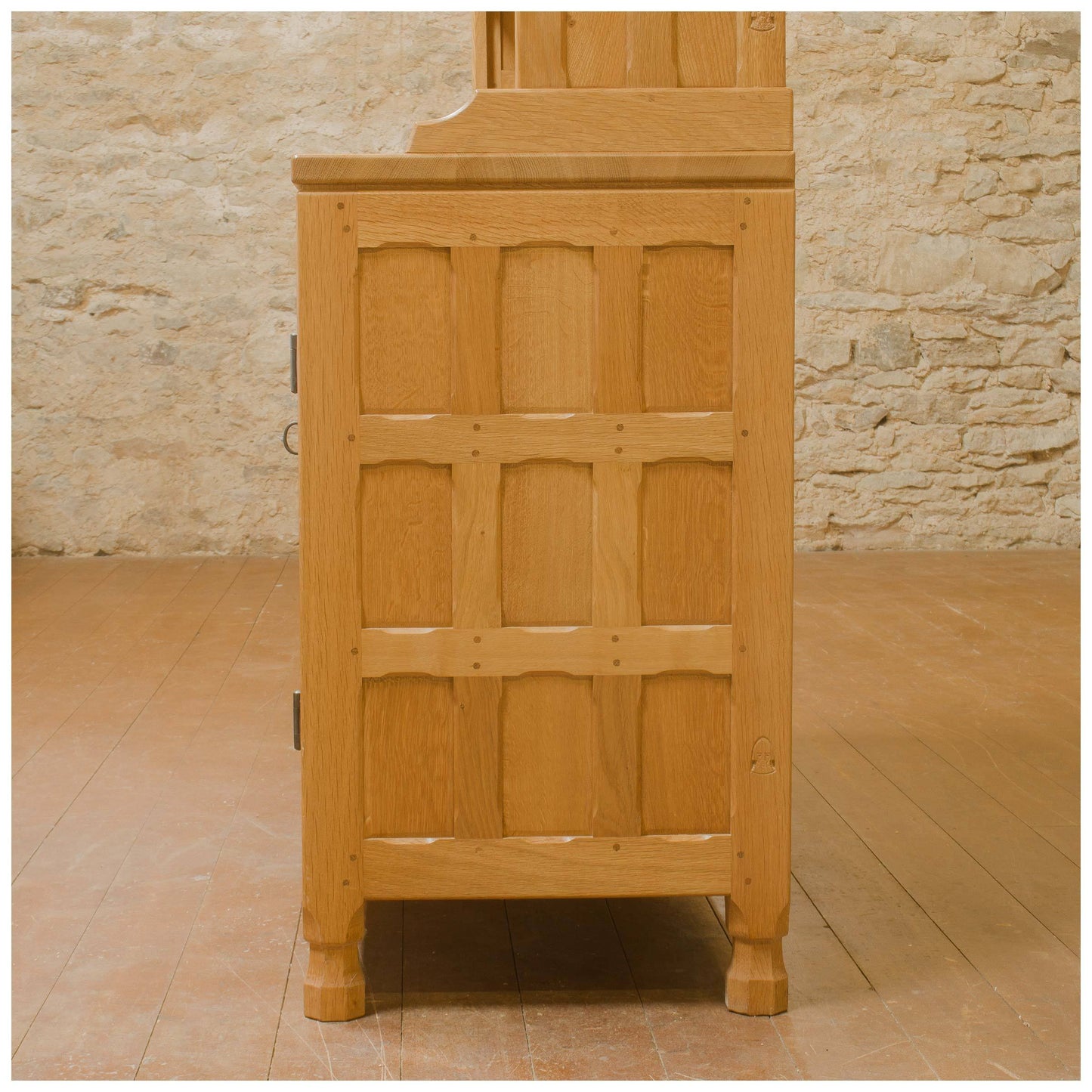 Horace 'Knightman' Knight Arts & Crafts Yorkshire School English Oak Dresser