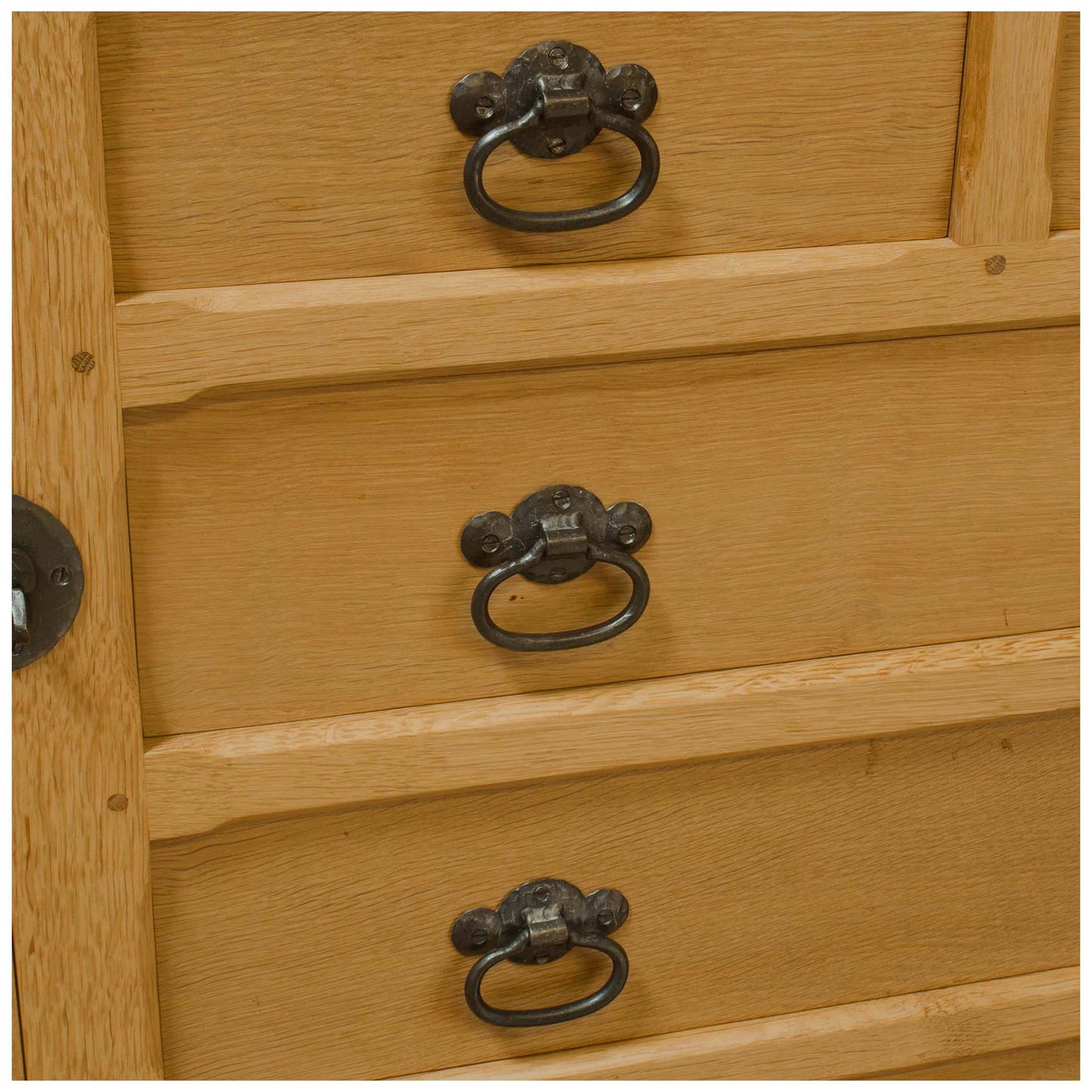 Horace 'Knightman' Knight Arts & Crafts Yorkshire School English Oak Dresser