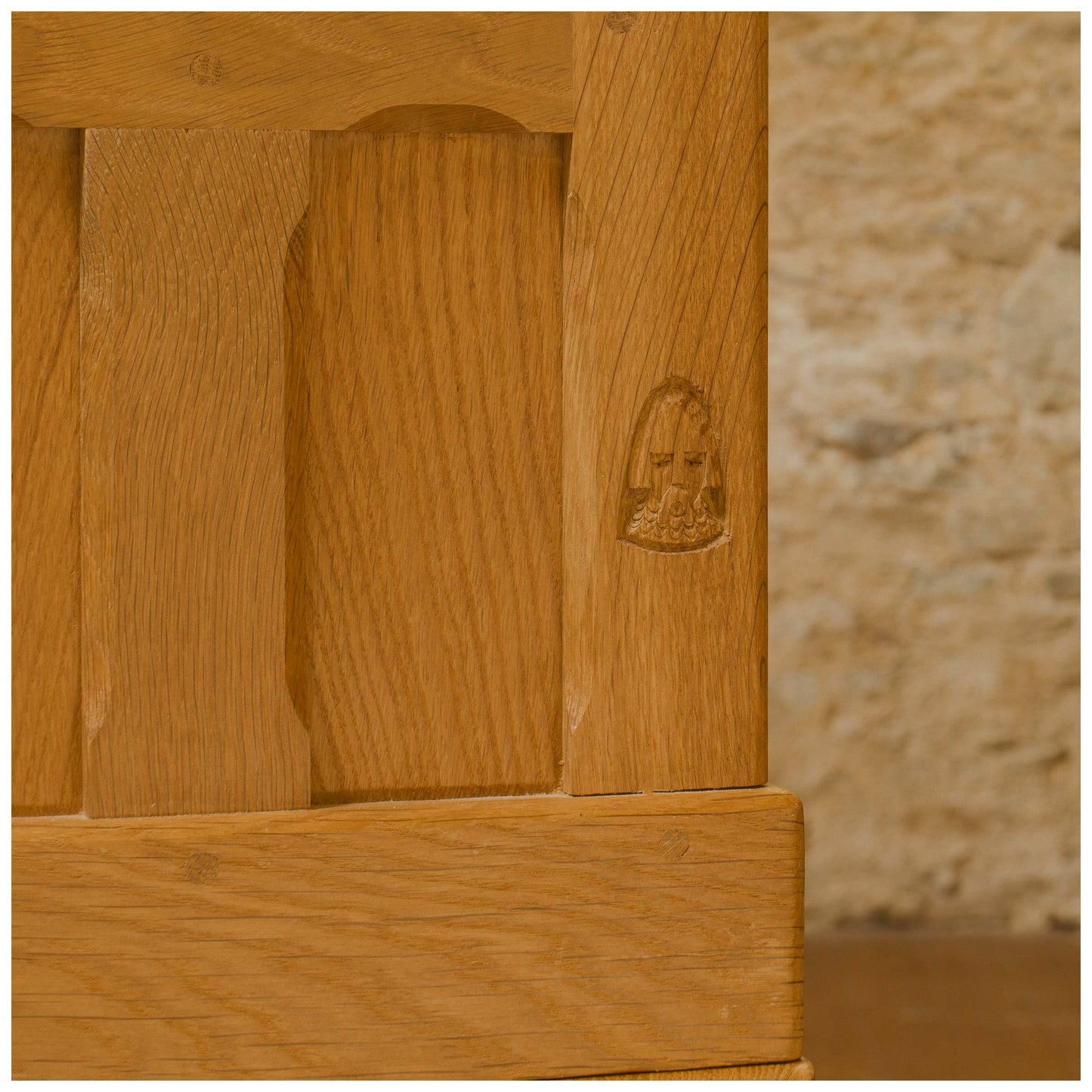 Horace 'Knightman' Knight Arts & Crafts Yorkshire School English Oak Dresser