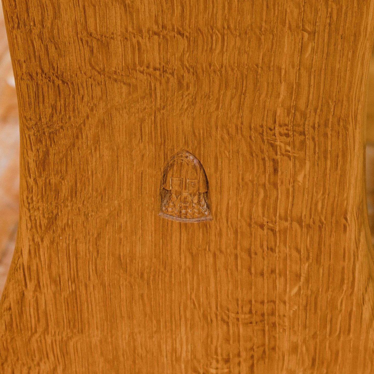 Horace 'Knightman' Knight Arts & Crafts Yorkshire School Oak Dining Table