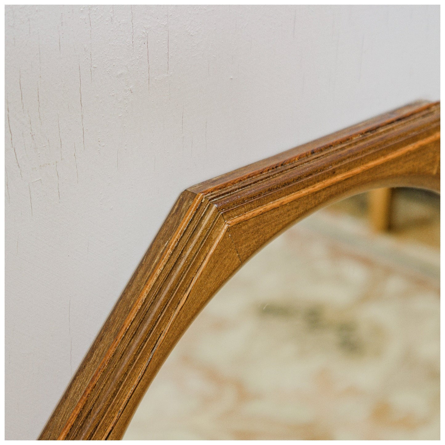 Hugh Birkett (Ex-Oliver Morel) Arts & Crafts Cotswold School Octagonal Mirror