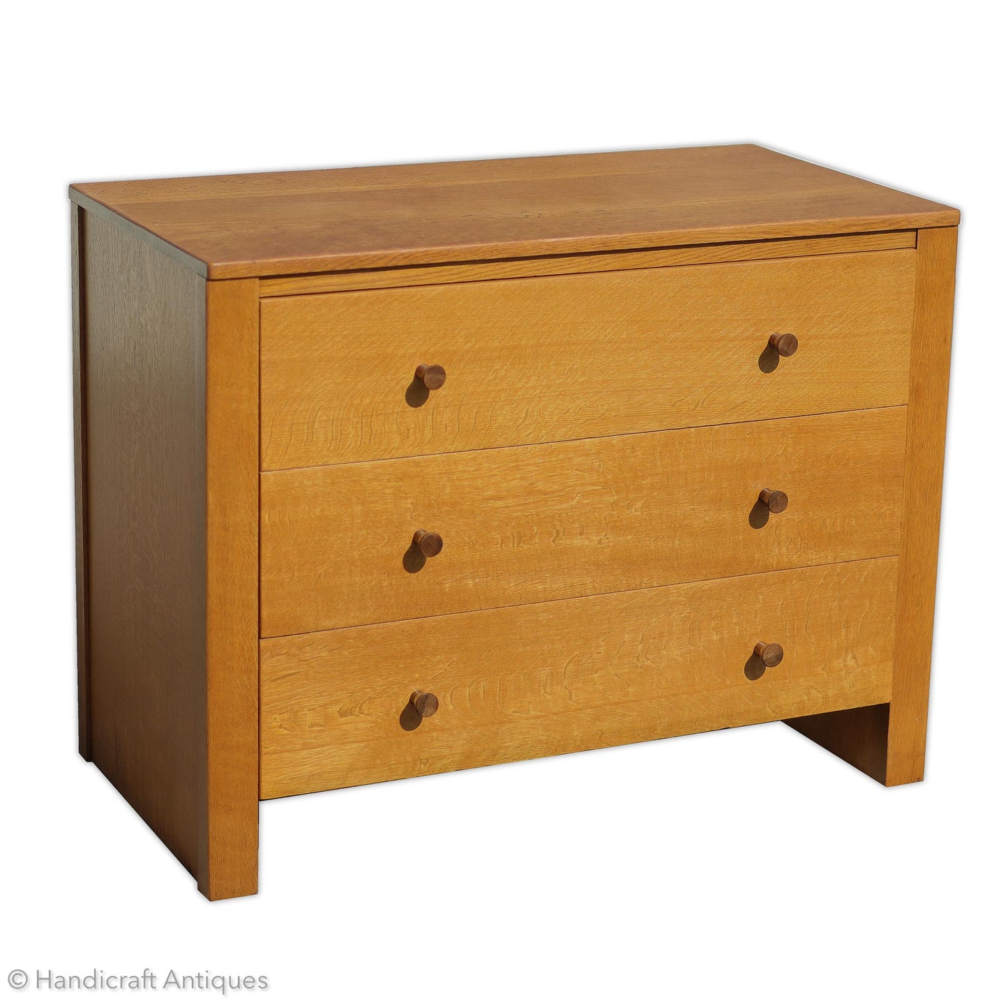 1930s Gordon Russell Arts & Crafts Cotswold School English Oak Chest of Drawers