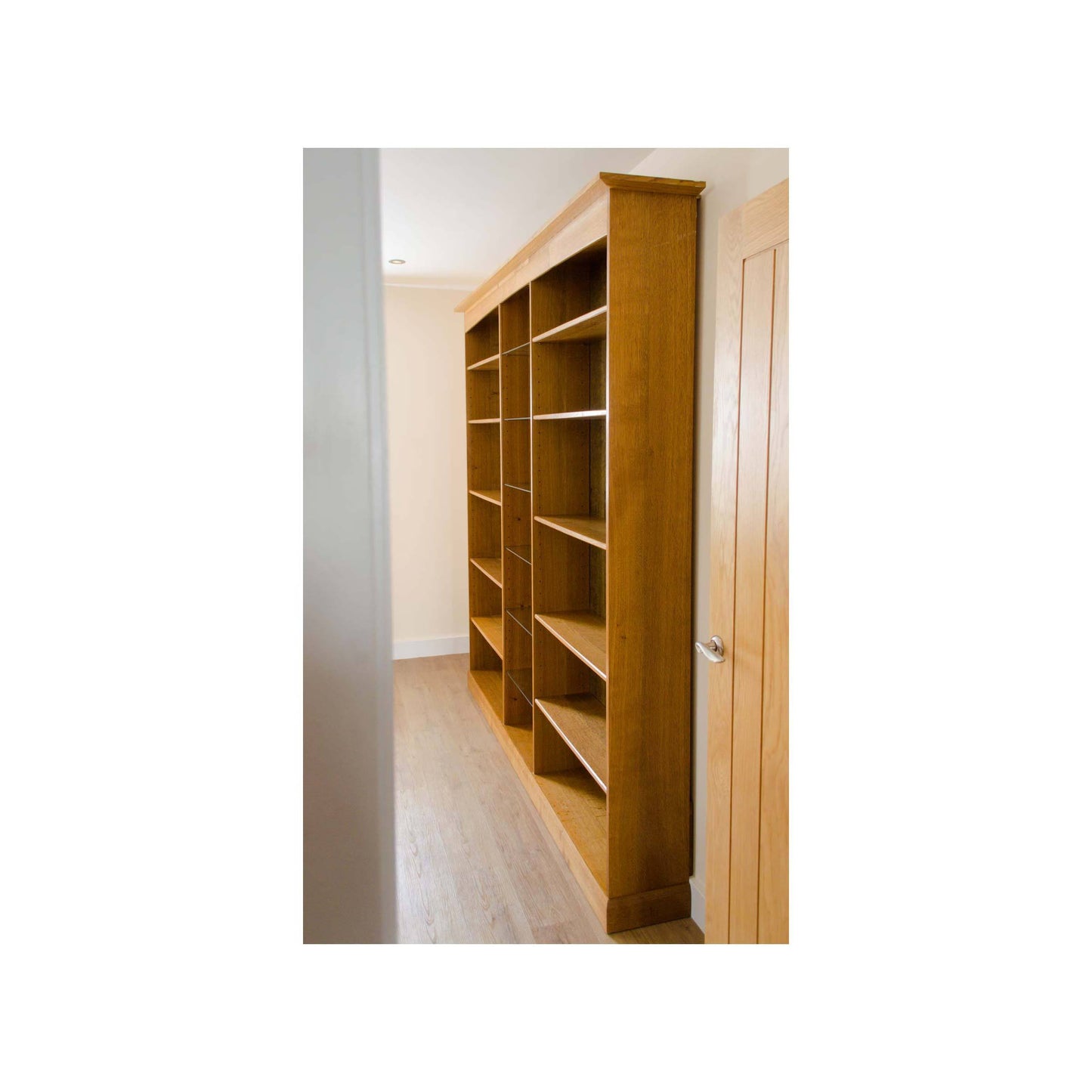 Peter Hall Peter Hall Arts and Crafts Handmade Contemporary Oak Bookcase
