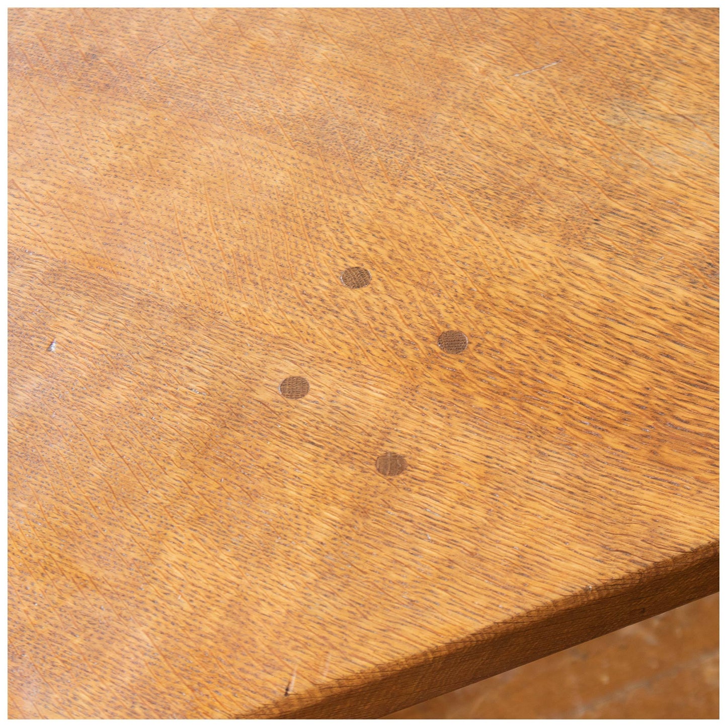 Rabbitman, Ex-Mouseman Arts & Crafts Yorkshire School Oak Octagonal Dining Table
