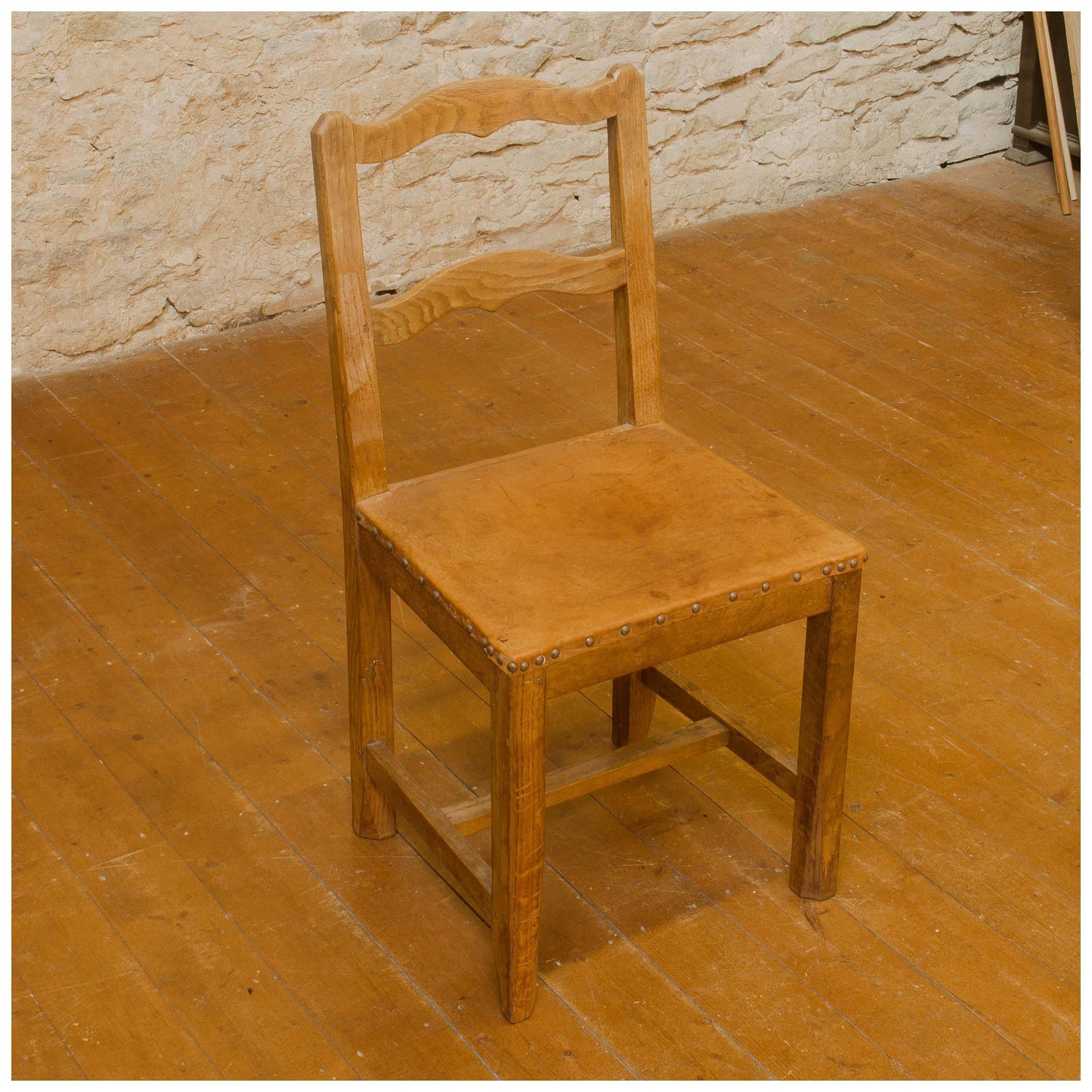 Robert Kingpost Ingham Arts & Crafts Yorkshire School English Oak English Chairs