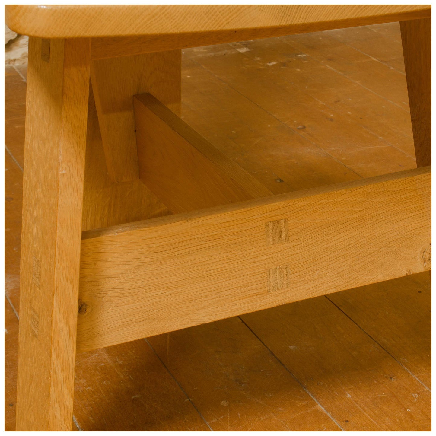 Rowena Lee Arts & Crafts Lakes School English Oak 6 Chairs