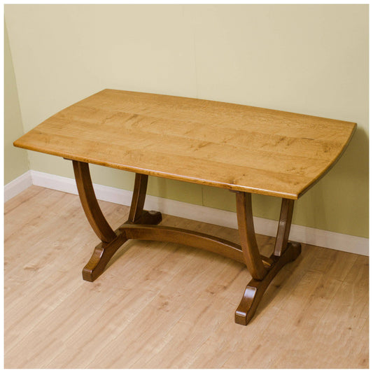 Seahorseman Michael Riley (Seahorseman) Yorkshire School Oak Handmade Dining Table