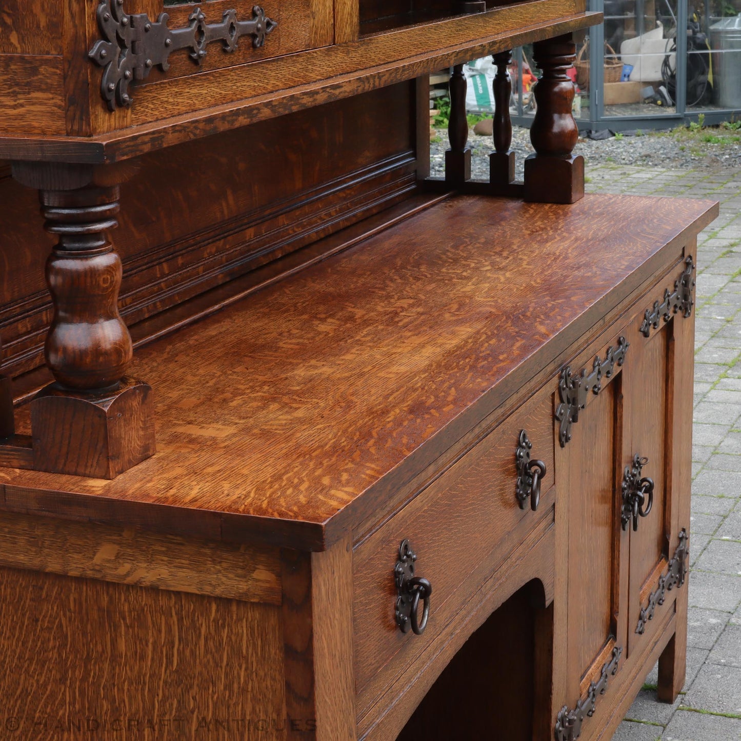 Liberty & Co Arts & Crafts Cotswold School English Oak ‘Lochleven’ Dresser