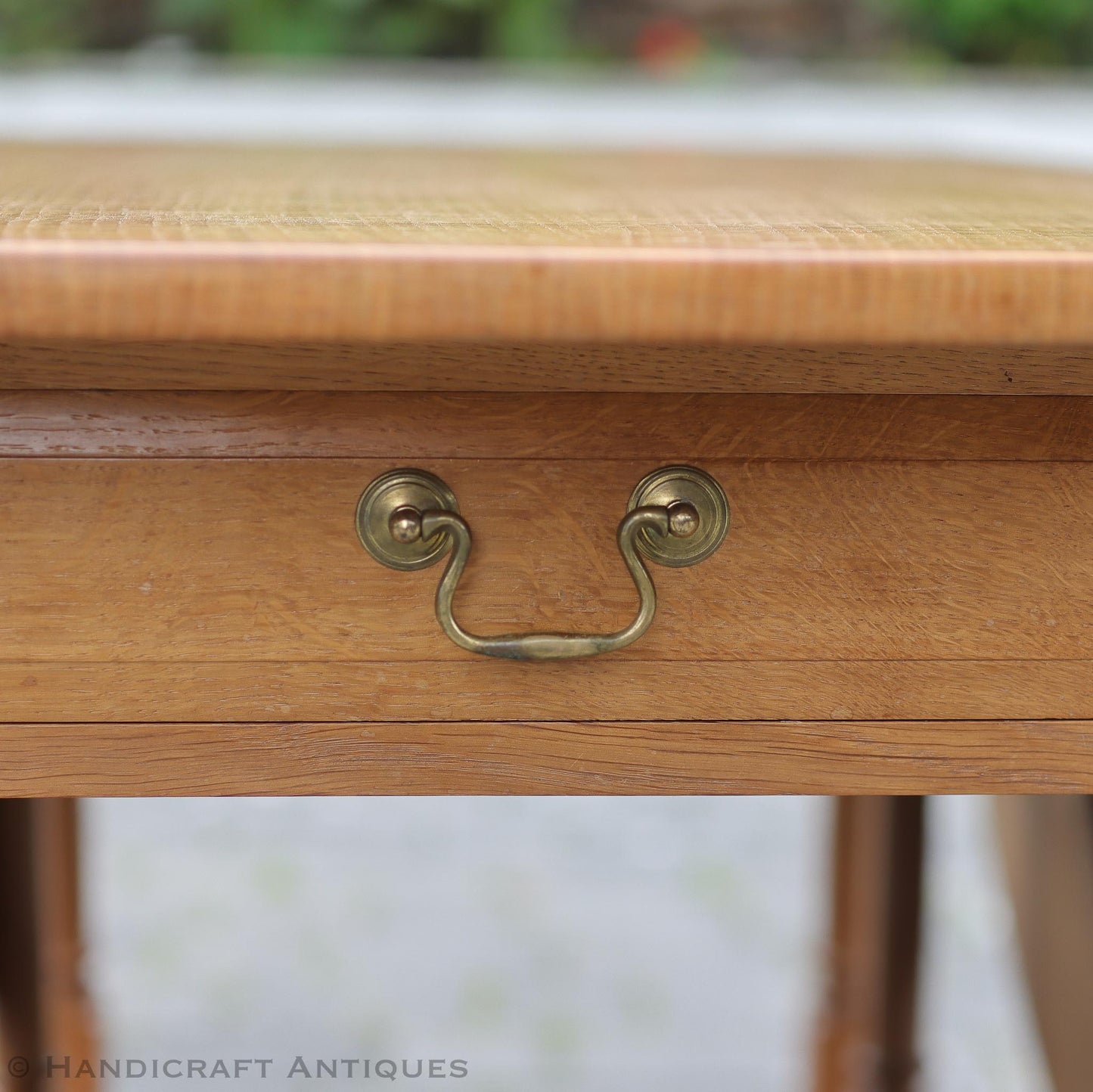 Peter Hall of Staveley Arts & Crafts Lakes School English Oak Dining Table 