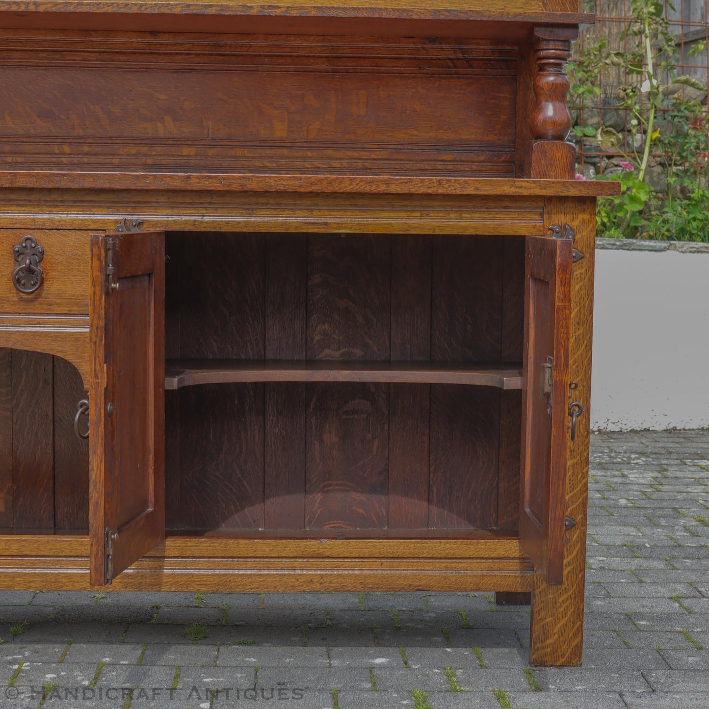 Liberty & Co Arts & Crafts Cotswold School English Oak ‘Lochleven’ Dresser