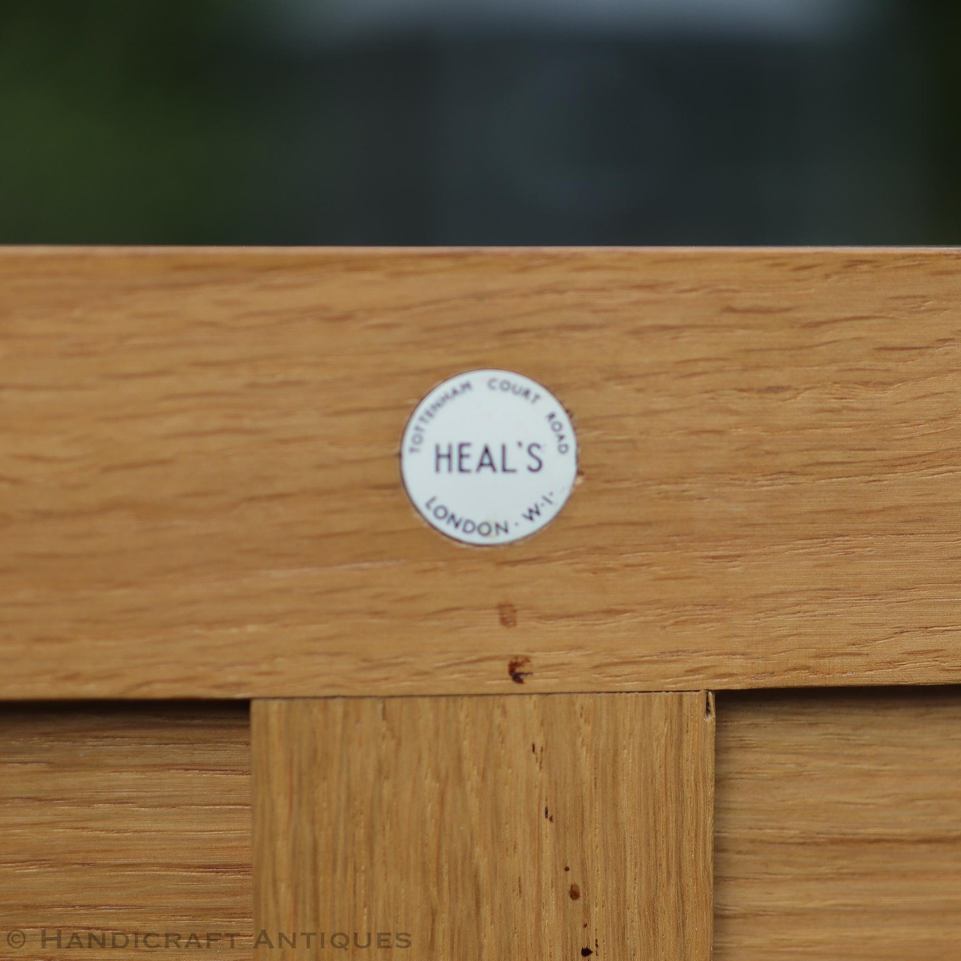 Heal and Co [Ambrose Heal] Arts & Crafts Cotswold School English Oak Sideboard c. 1930.