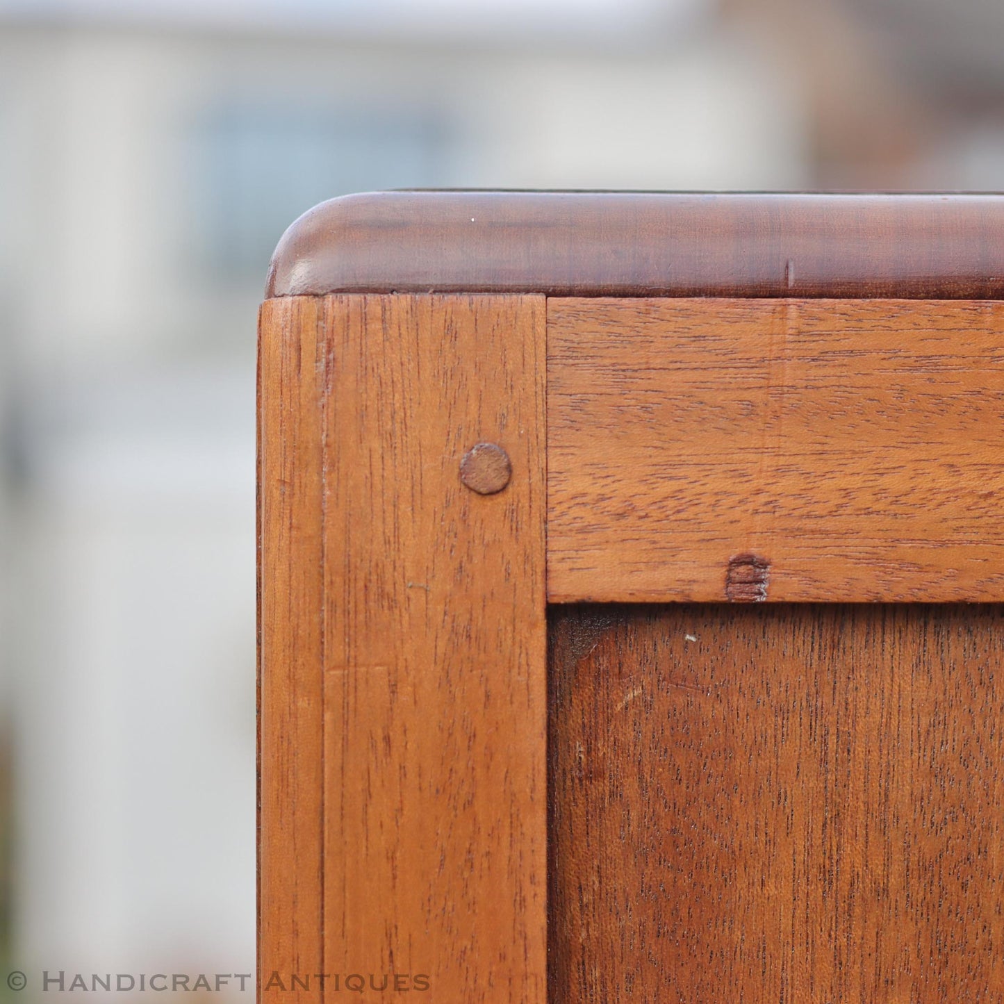 Betty Joel (Token Works) Arts & Crafts Cotswold School Walnut Wardrobe 