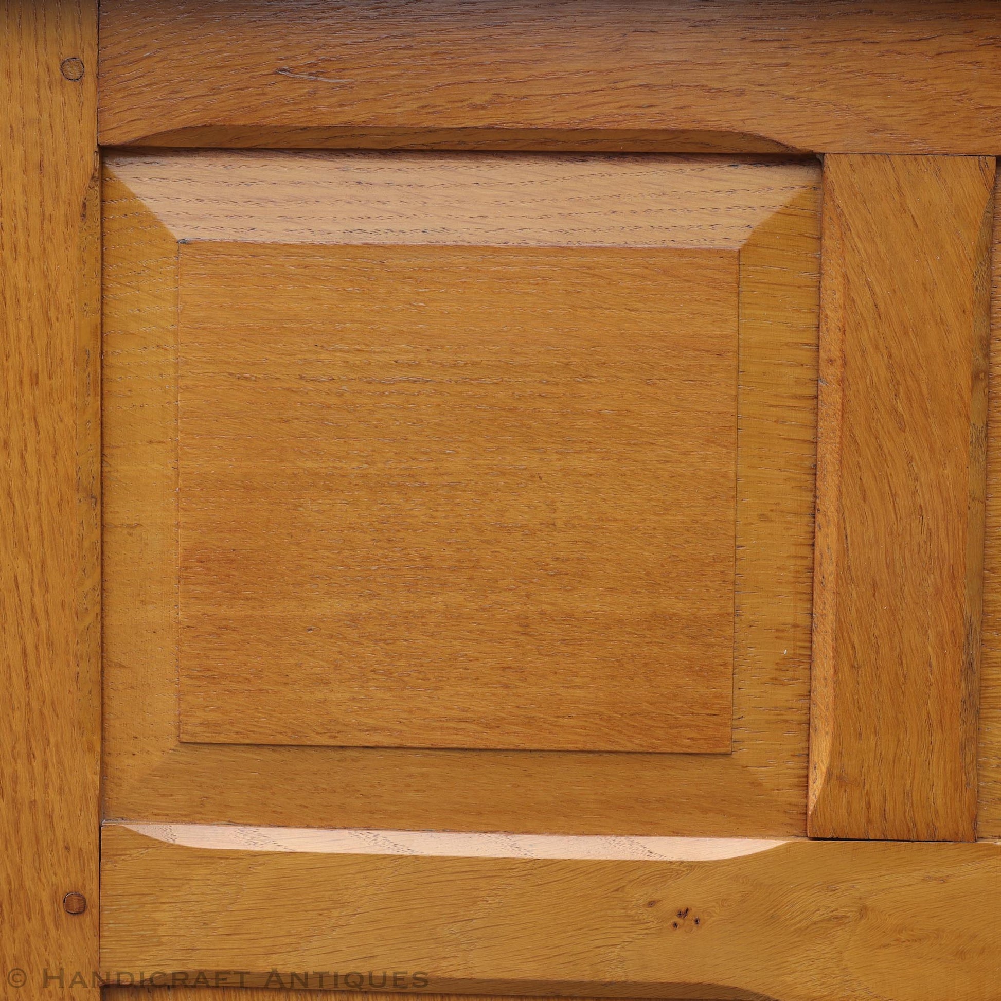 Heal and Co [Ambrose Heal] Arts & Crafts Cotswold School English Oak Sideboard c. 1930.