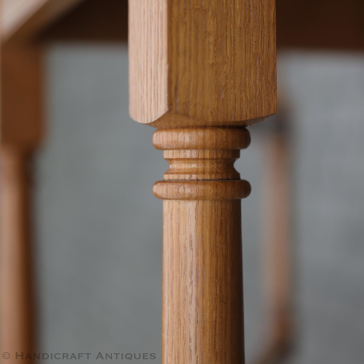 Peter Hall of Staveley Arts & Crafts Lakes School English Oak Dining Table 