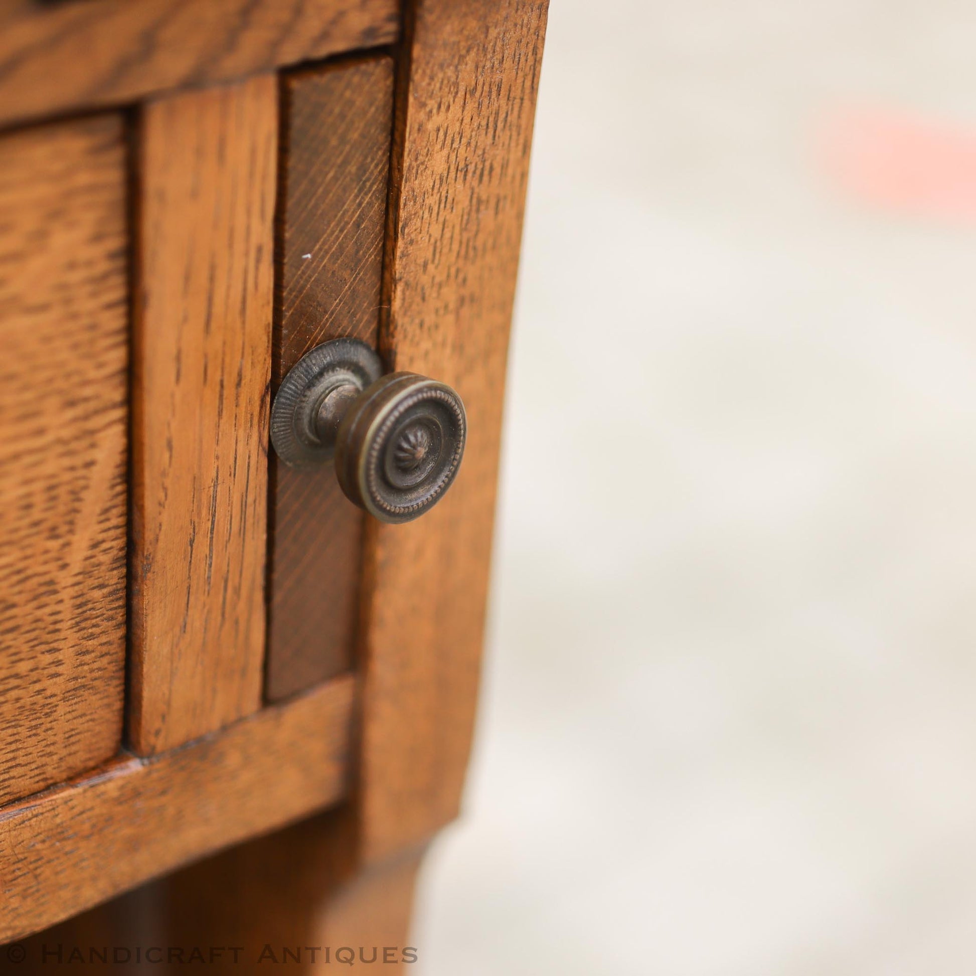 Liberty & Co Arts & Crafts Cotswold School ‘Chaucer’ English Oak Bureau 