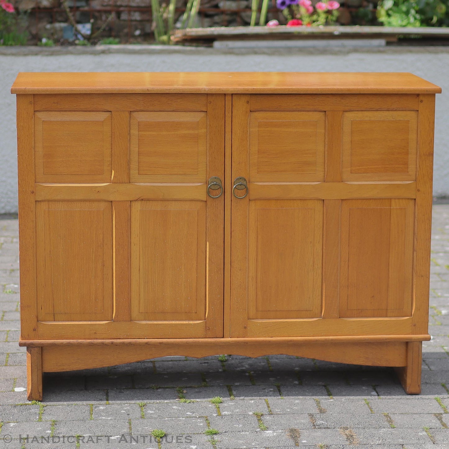 Heal and Co [Ambrose Heal] Arts & Crafts Cotswold School English Oak Sideboard c. 1930.