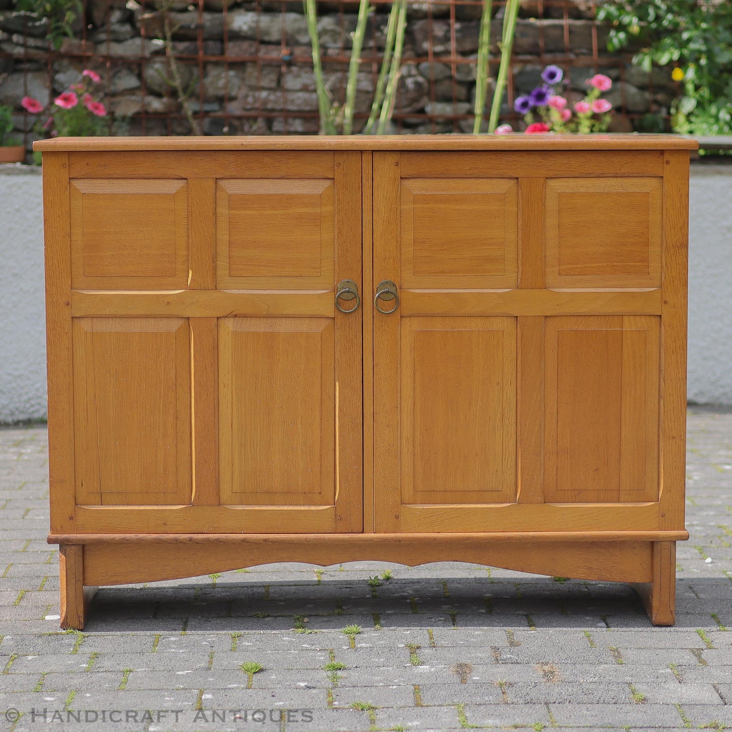 Heal and Co [Ambrose Heal] Arts & Crafts Cotswold School English Oak Sideboard c. 1930.