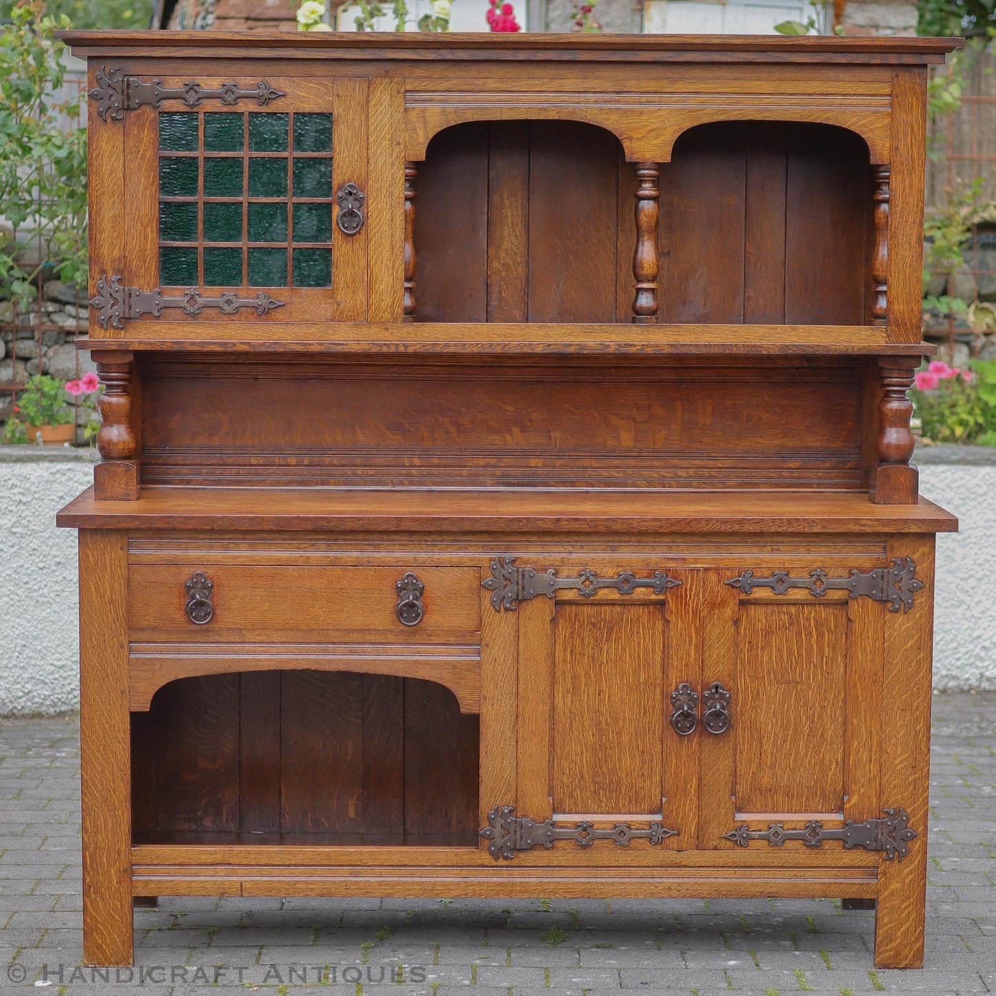 Liberty & Co Arts & Crafts Cotswold School English Oak ‘Lochleven’ Dresser