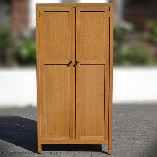 1920s Gordon Russell Arts & Crafts Cotswold School English Oak ‘Coxwell’ Wardrobe