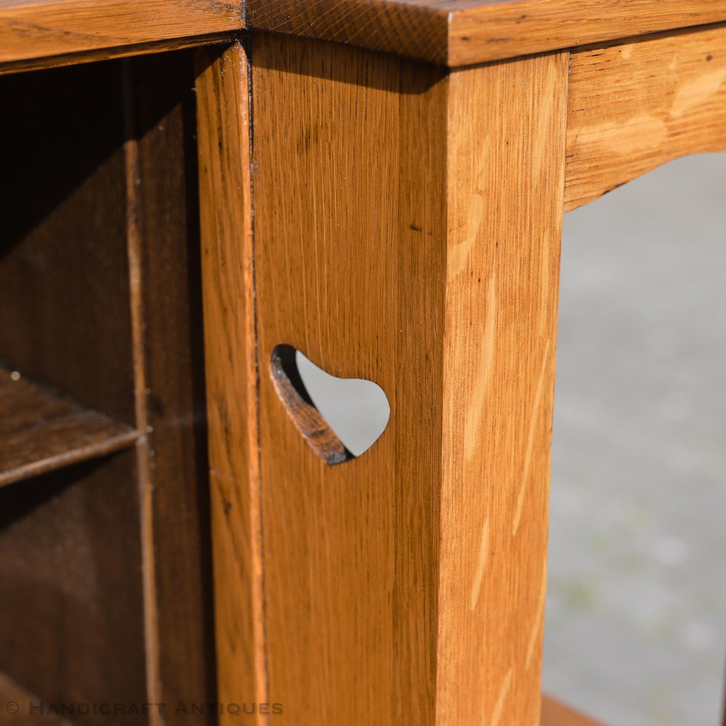 Liberty & Co Arts & Crafts Cotswold School English Oak Bureau c. 1920.