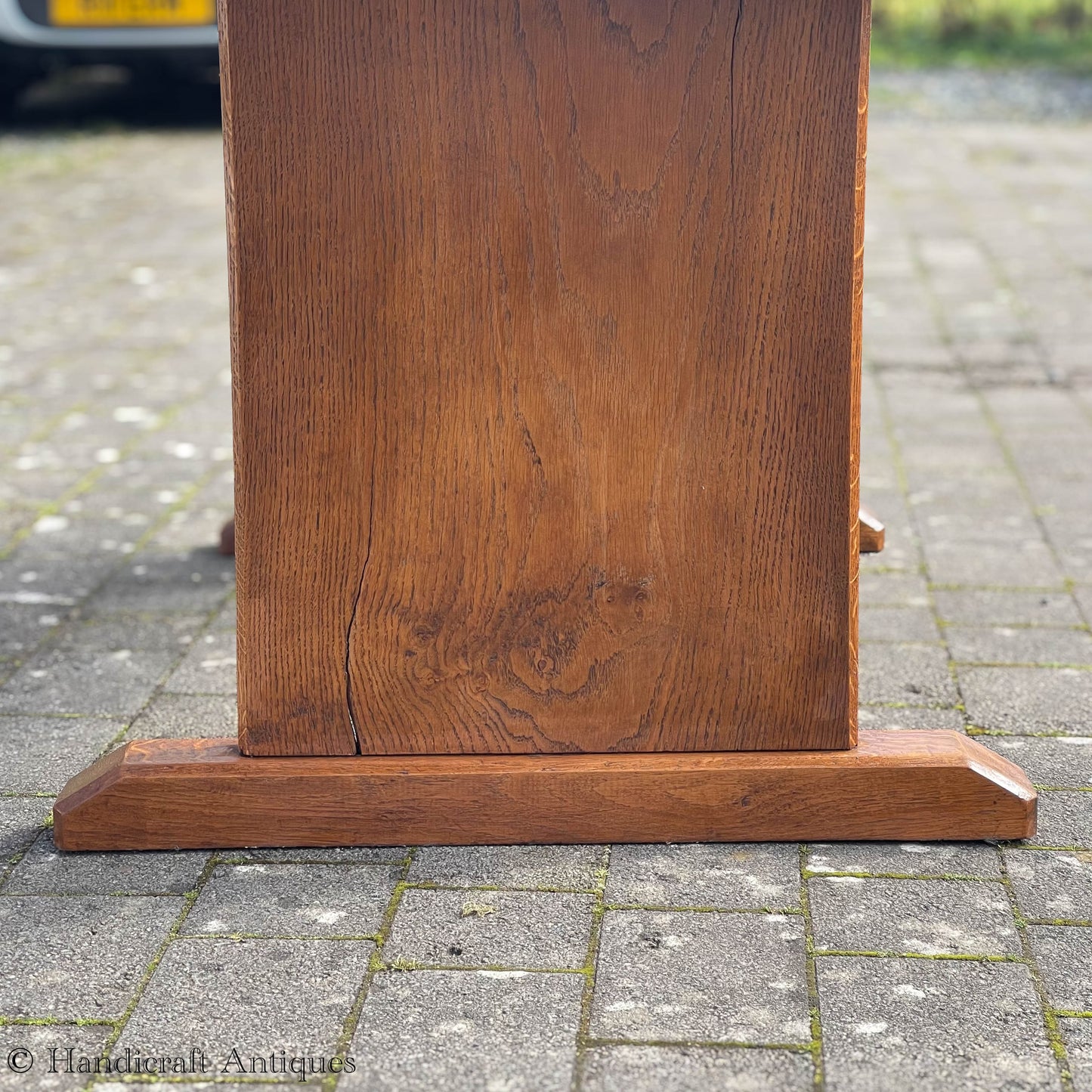 Arts & Crafts Cotswold School English Oak Dining Table