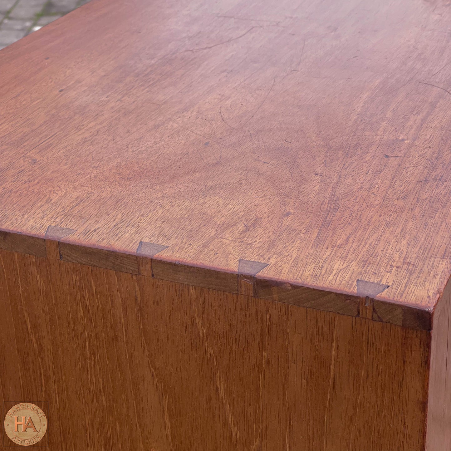 Arts & Crafts Cotswold School Mahogany Cabinet c. 1910.