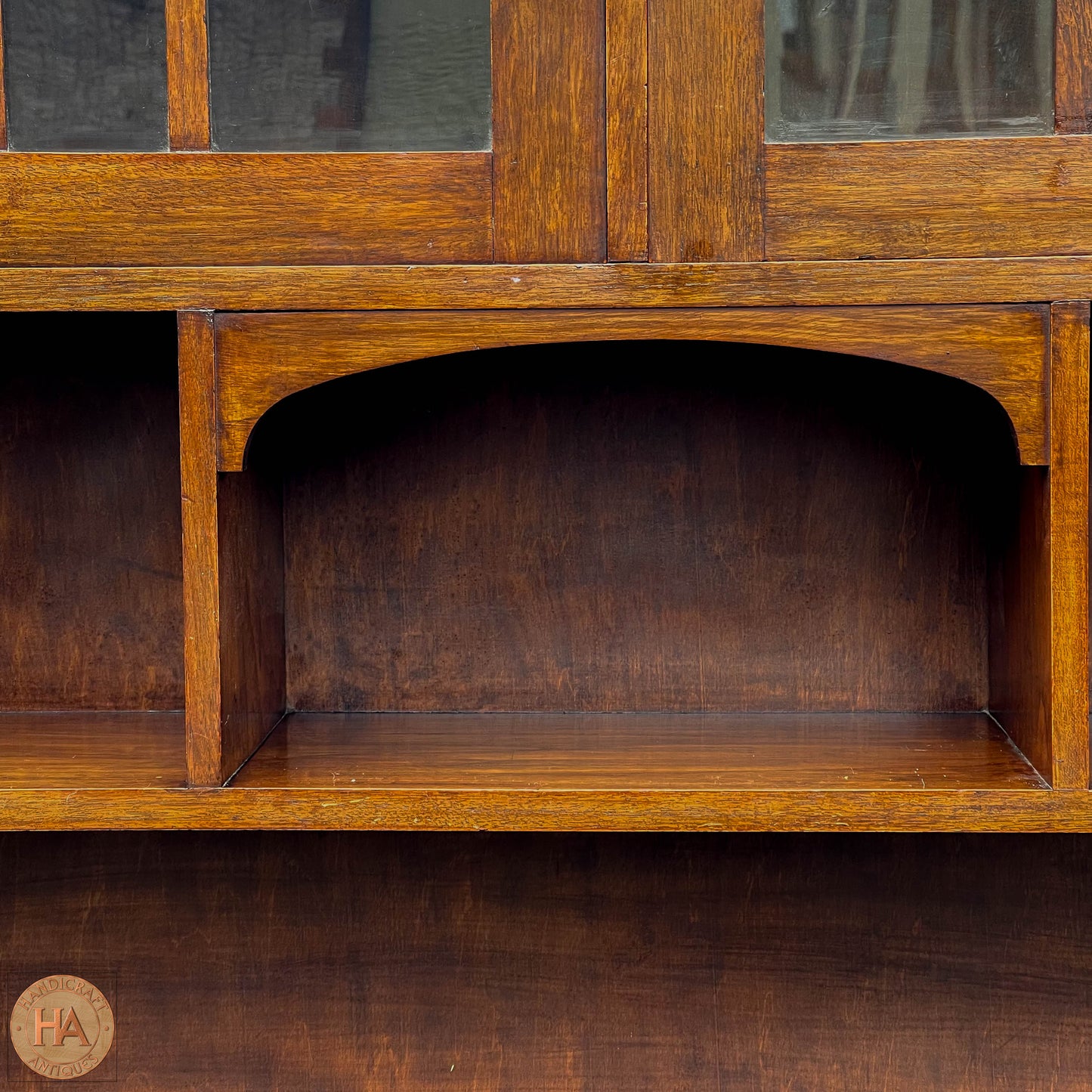 Arts & Crafts Scottish School Mahogany Bookcase c. 1910.