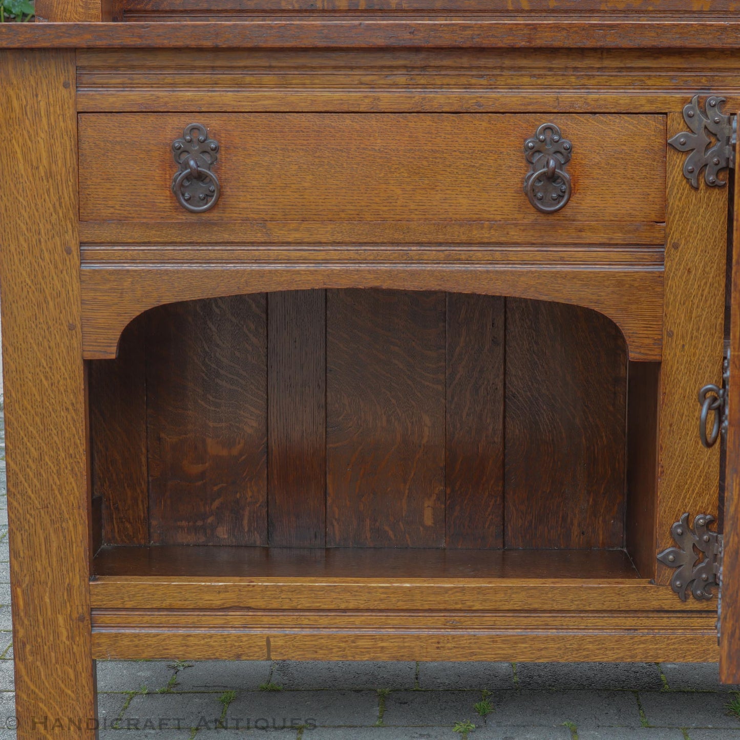 Liberty & Co Arts & Crafts Cotswold School English Oak ‘Lochleven’ Dresser