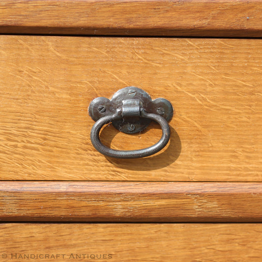 Sid Pollard [ex-Mouseman] Arts & Crafts Yorkshire School English Oak Sideboard