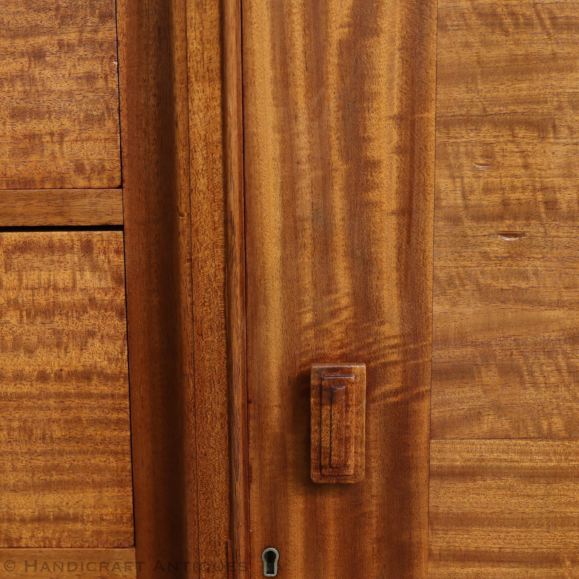 Betty Joel (Token Works) Arts & Crafts Cotswold School Walnut Wardrobe 