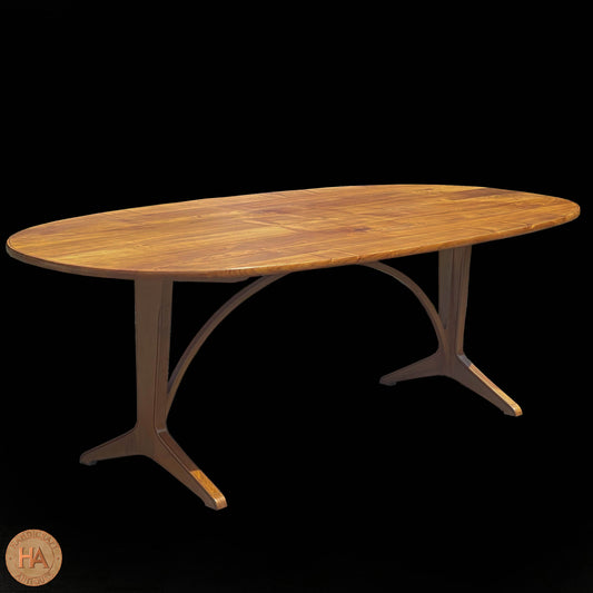 Edward Barnsley and the Barnsley Workshop Arts & Crafts Cotswold School Walnut Dining Table 1950.