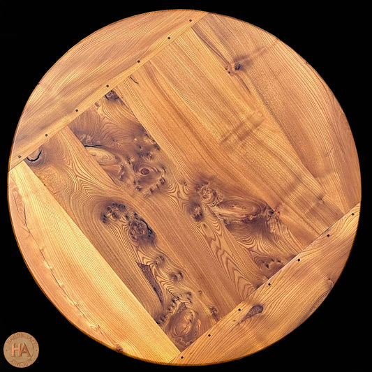 Phil  Coles Arts & Crafts Cotswold School Elm Dining Table