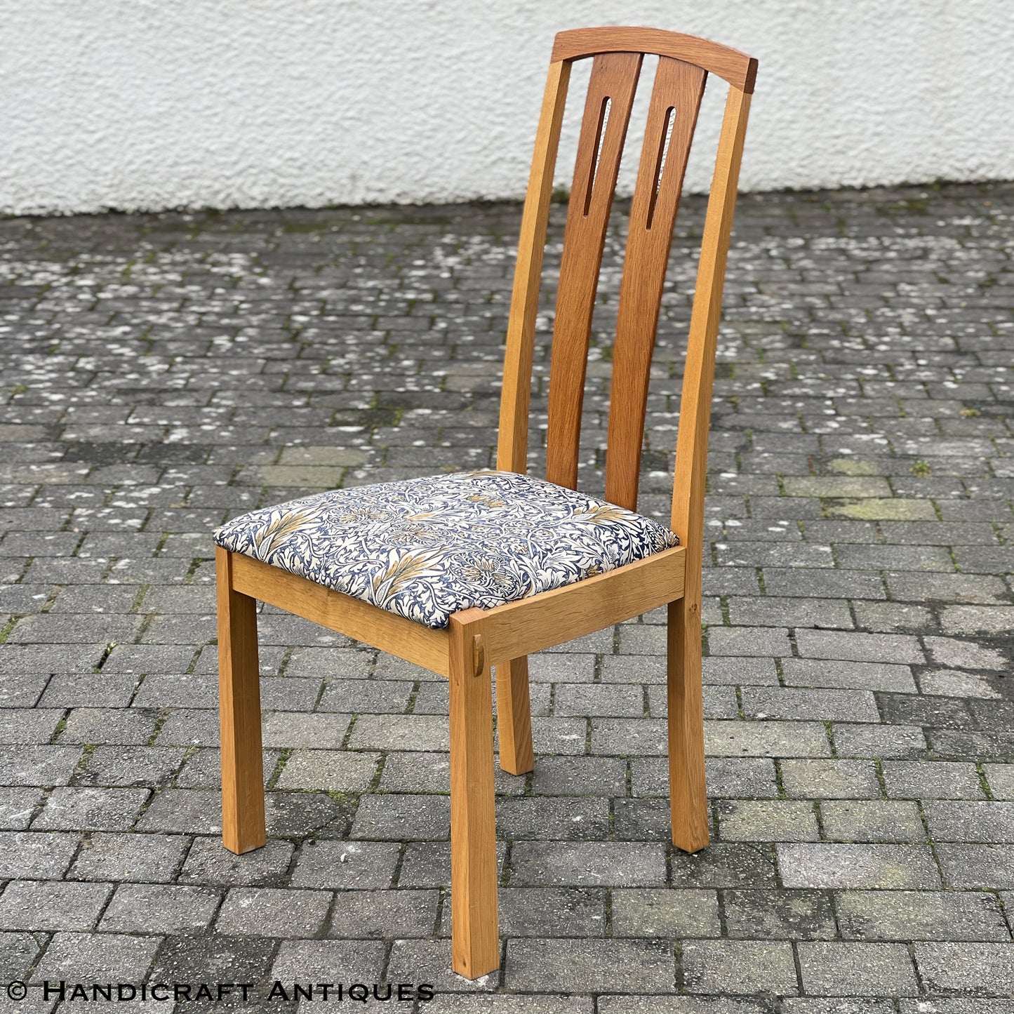 6 Robin Furlong Furniture Arts & Crafts Cotswold School English Oak Chairs