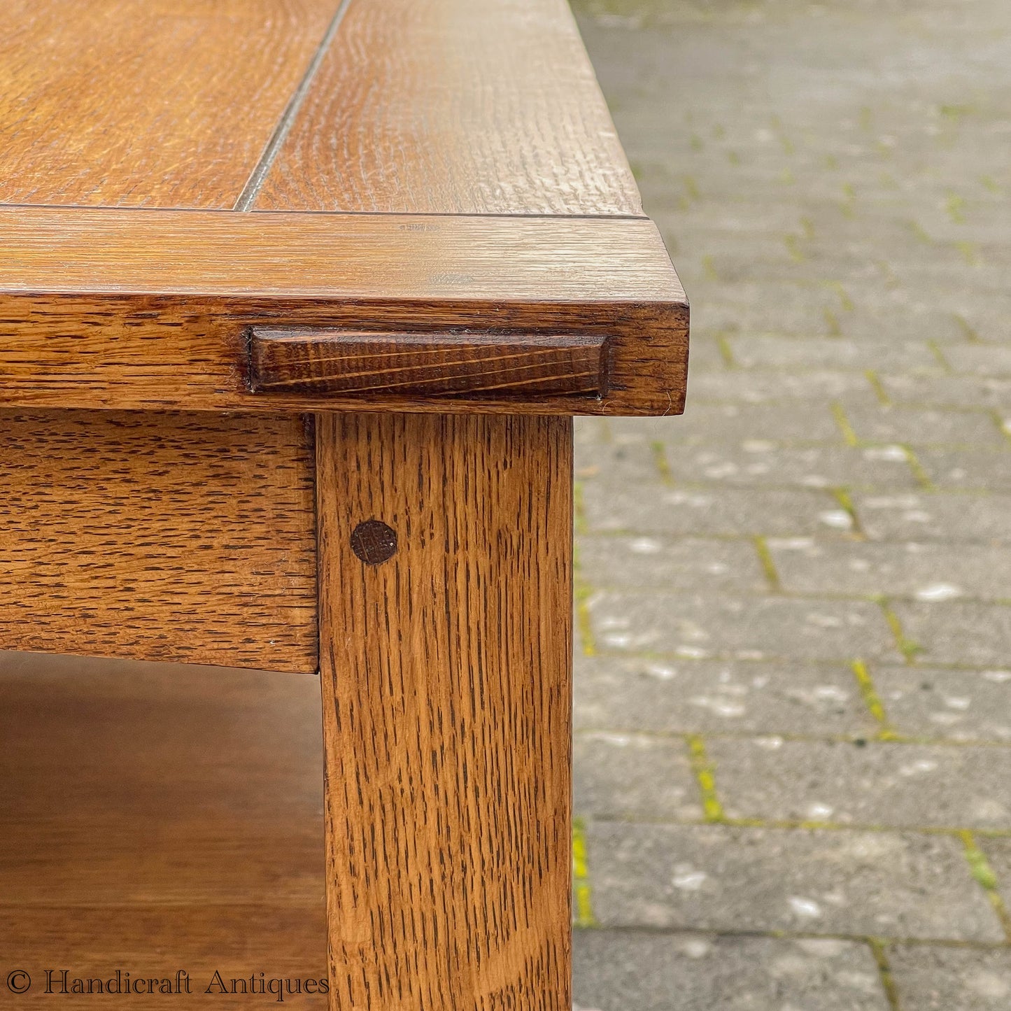 Stickley Furniture Arts & Crafts Mission School Oak Coffee Table