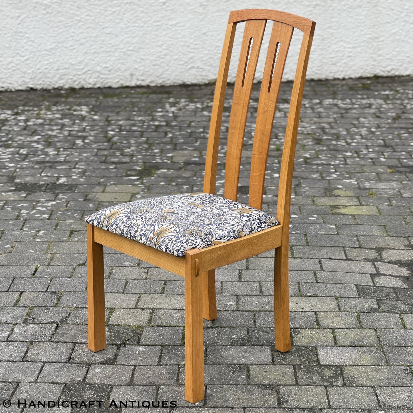 6 Robin Furlong Furniture Arts & Crafts Cotswold School English Oak Chairs