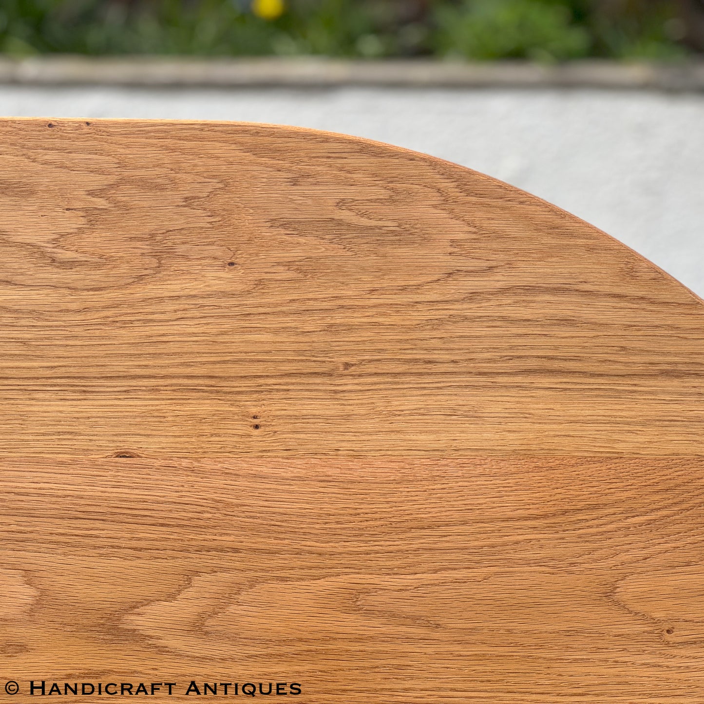 Robin Furlong Furniture Arts & Crafts Cotswold School English Oak Dining Table 2014.