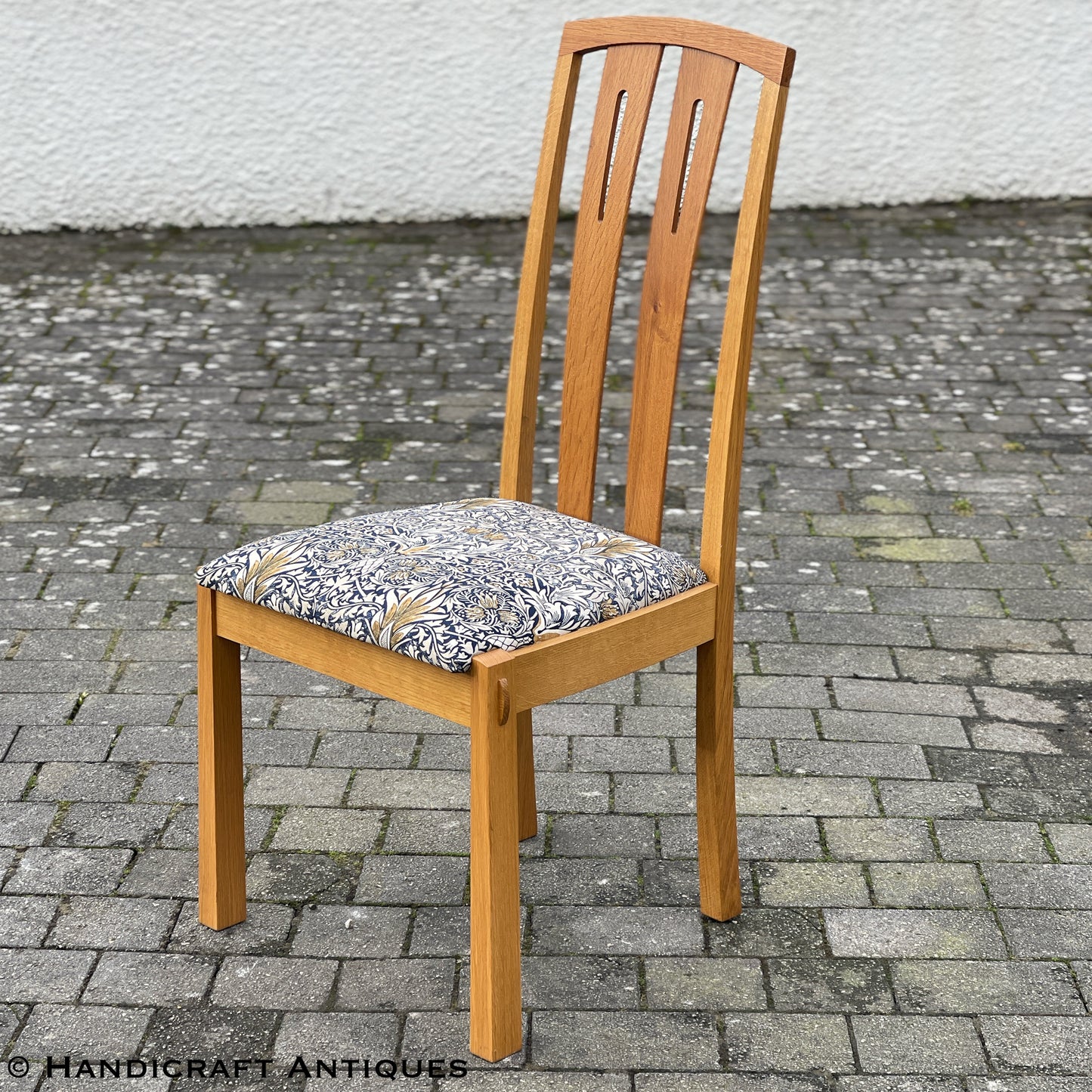 6 Robin Furlong Furniture Arts & Crafts Cotswold School English Oak Chairs