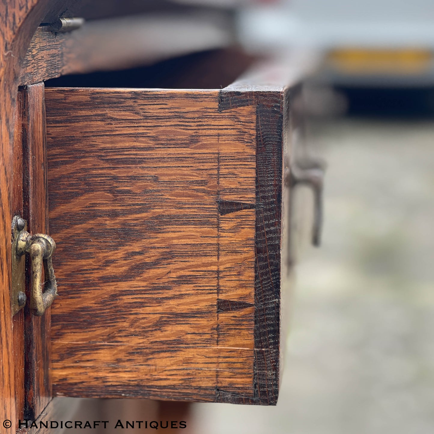 Liberty & Co Arts & Crafts Cotswold School English Oak ‘Drayton’ Bureau