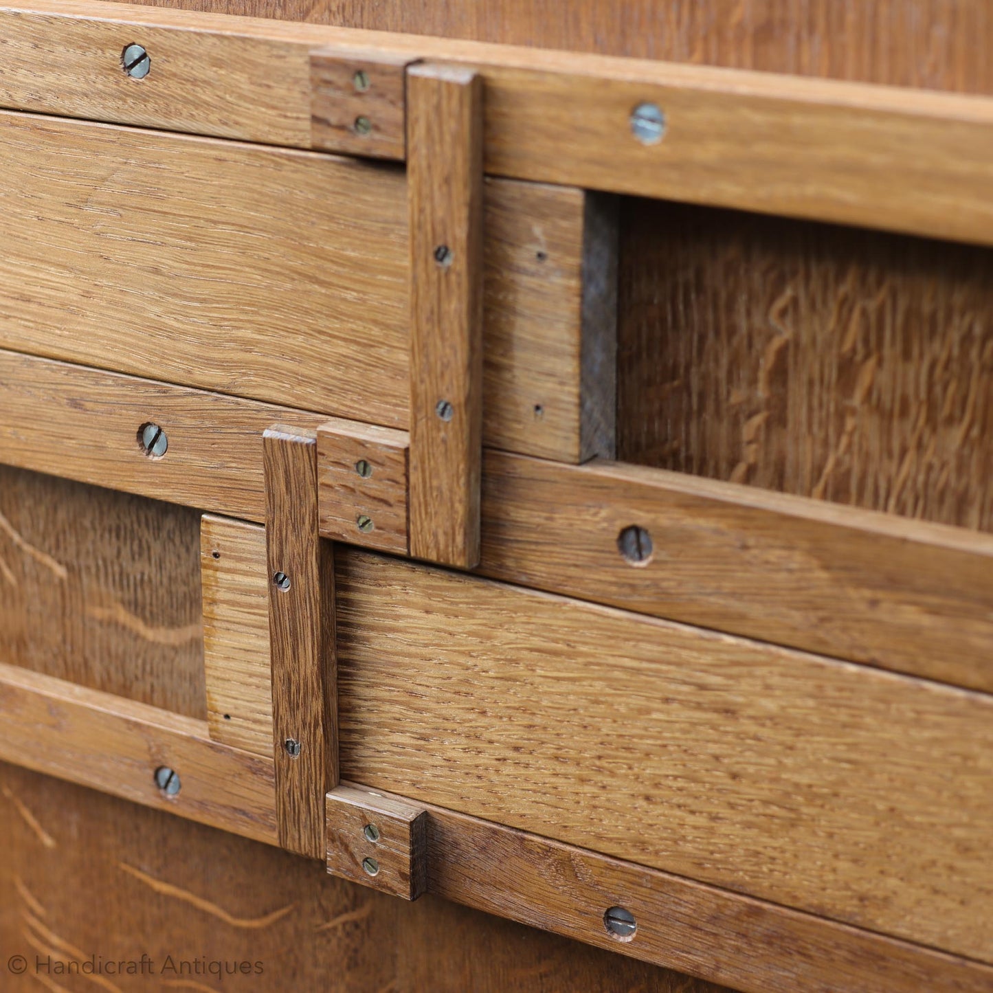 Stanley Webb Davies Arts & Crafts Lakes School Extending Tea Trolley 1957.