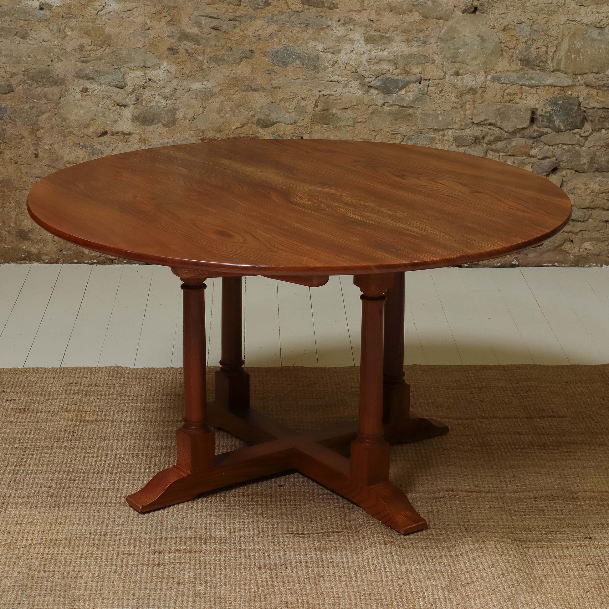 Peter Hall of Staveley Arts & Crafts Lakes School English Willow Dining Table