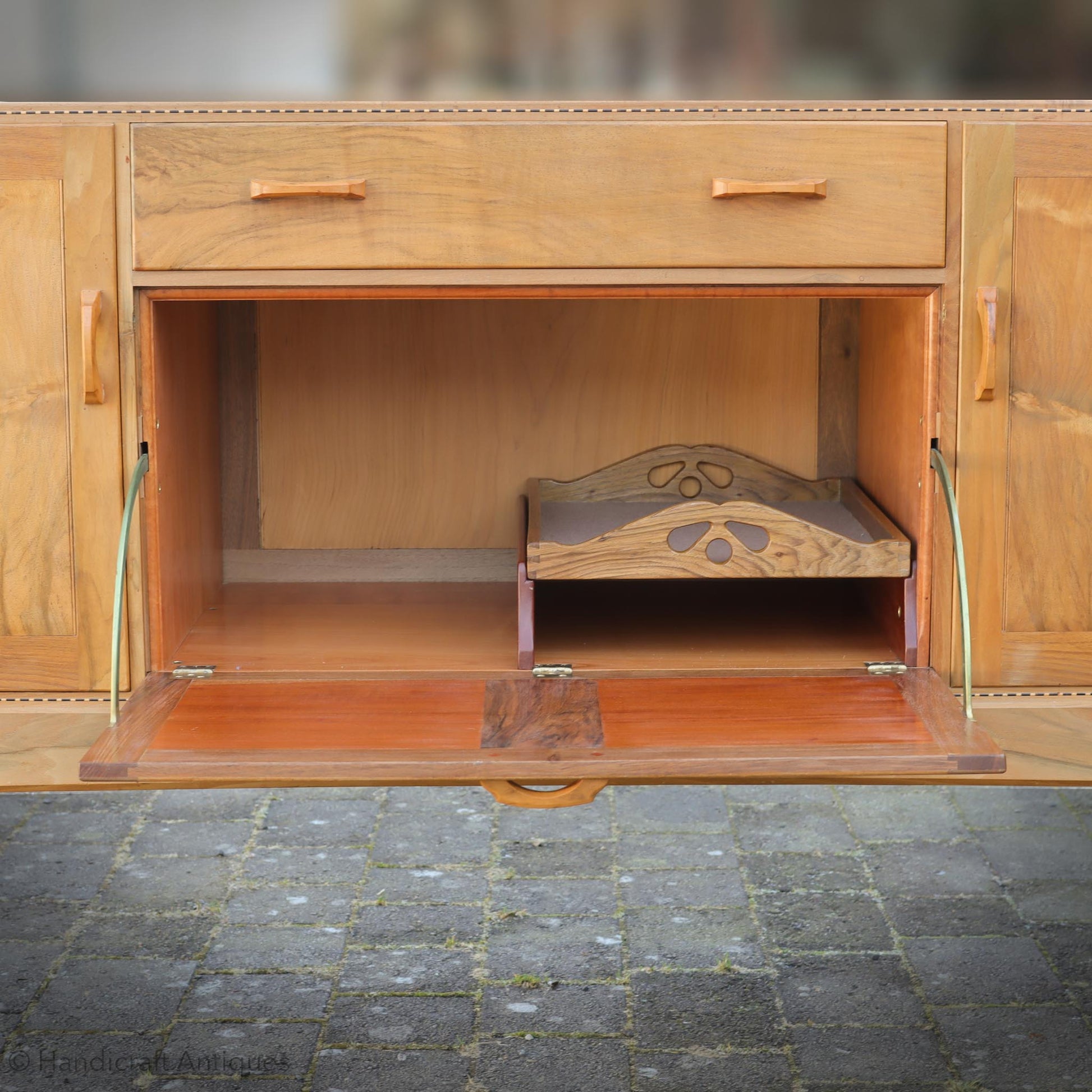 Oliver Morel [Ex-Edward Barnsley] Arts & Crafts Cotswold School Walnut Sideboard